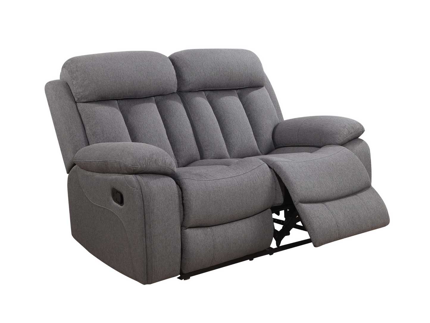 Fletcher Stain-Resistant Fabric Reclining Loveseat