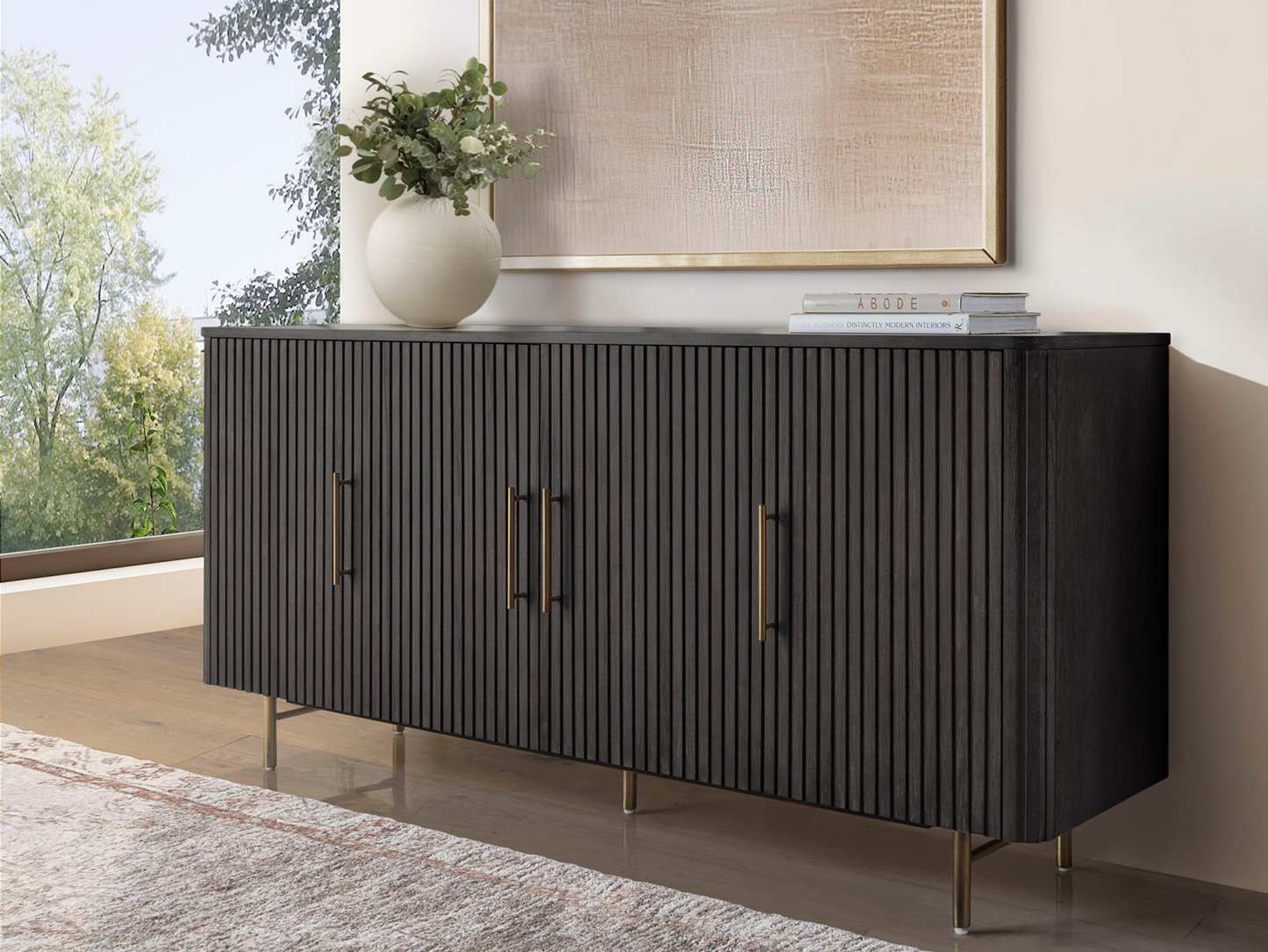 Luna 71" Media Console - Ebony