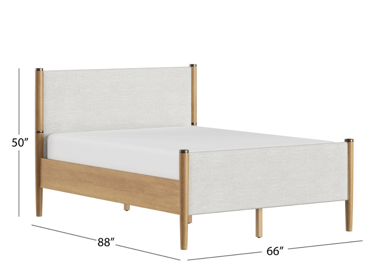 Details by Becki Owens, Charlotte Bed - Blonde - Queen