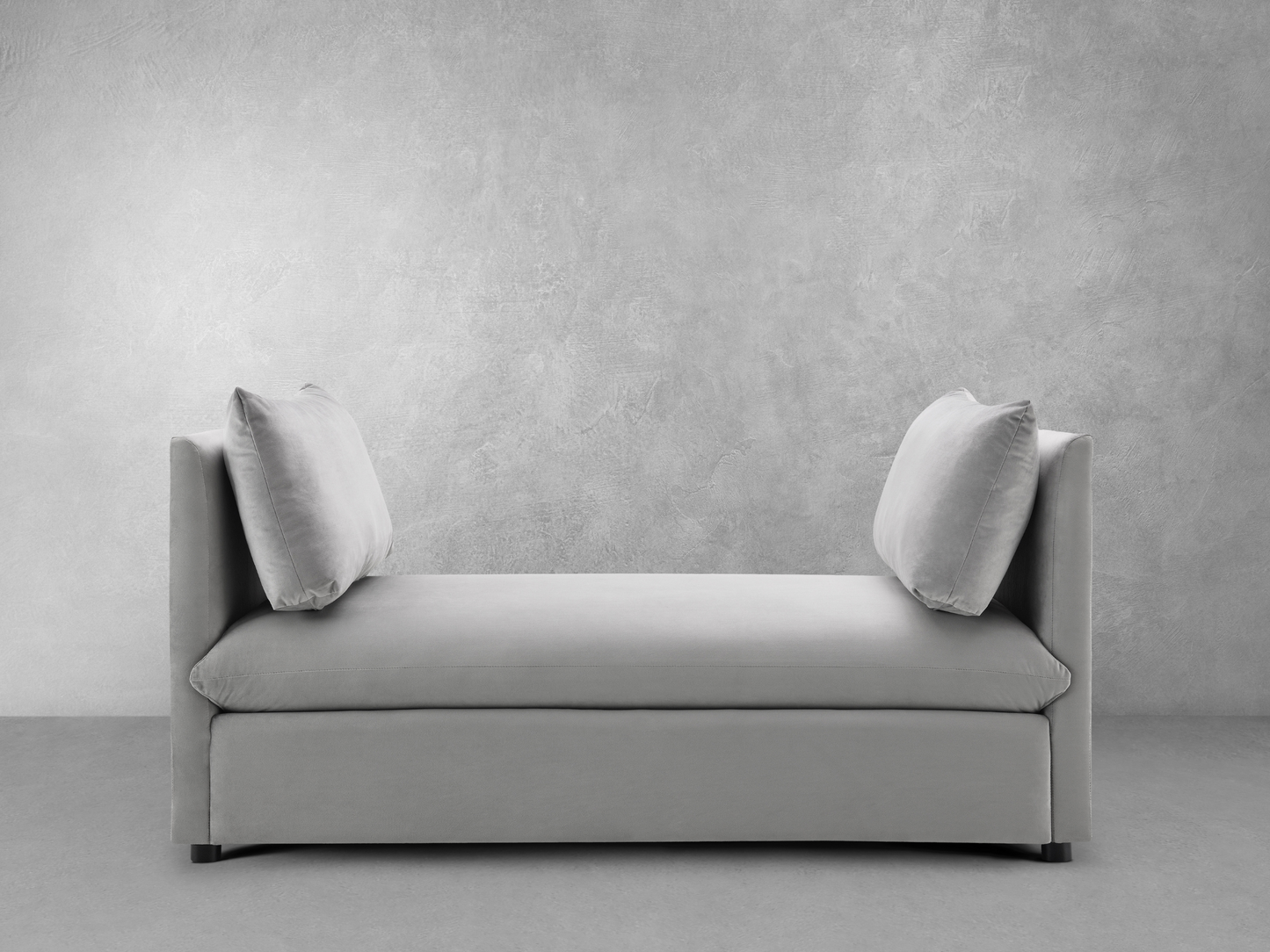 Becca 59" Upholstered Daybed - Gray