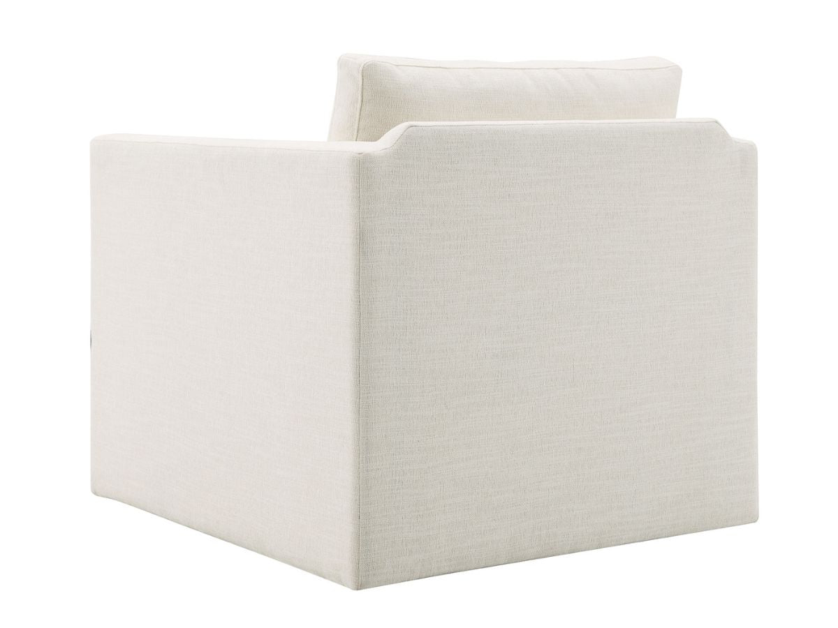 Samson Swivel Chair - Ivory