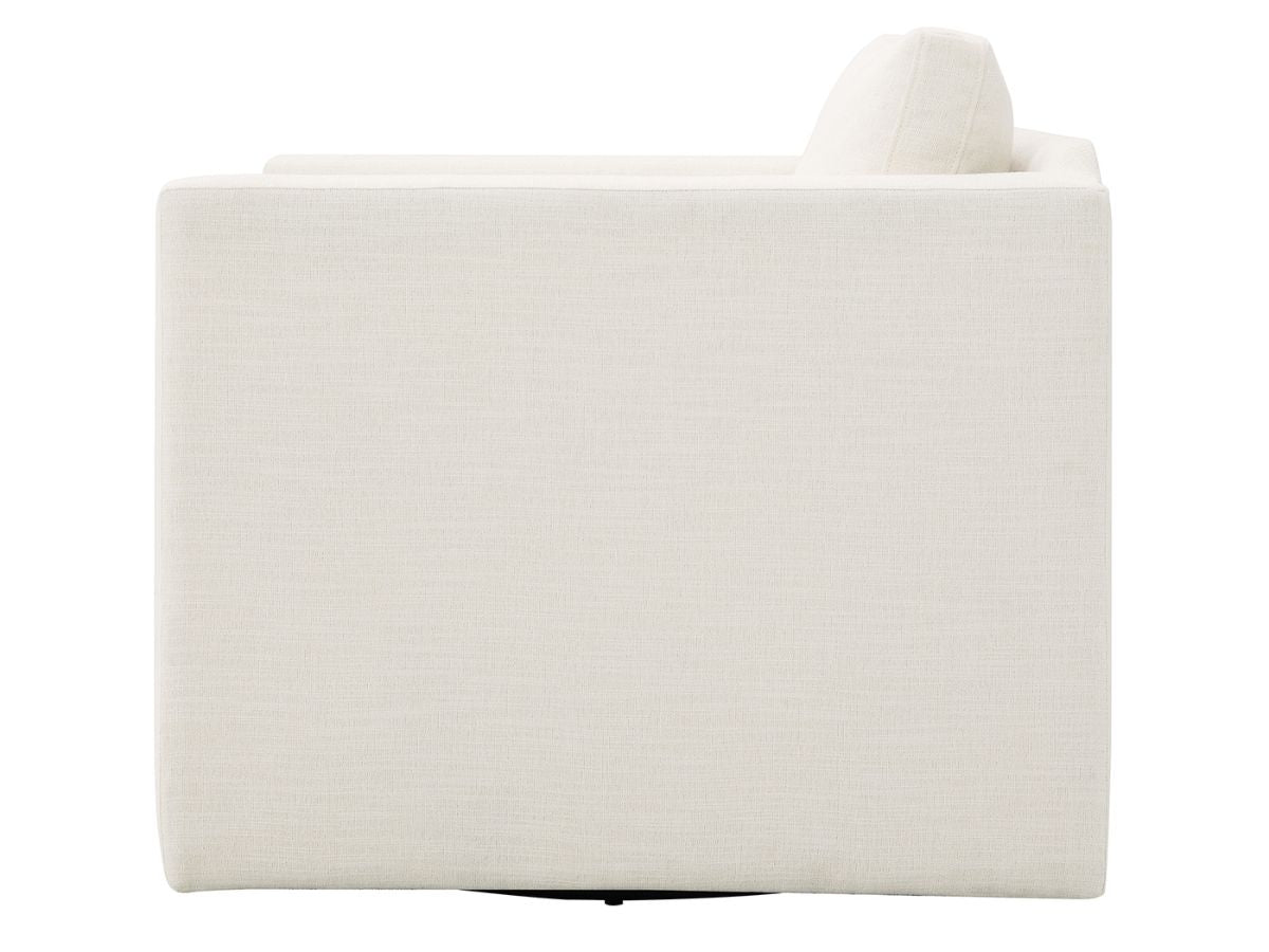 Samson Swivel Chair - Ivory