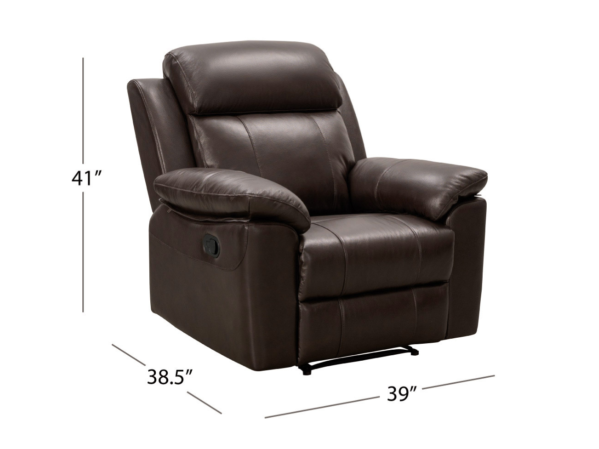 Braylen Top Grain Leather Recliner