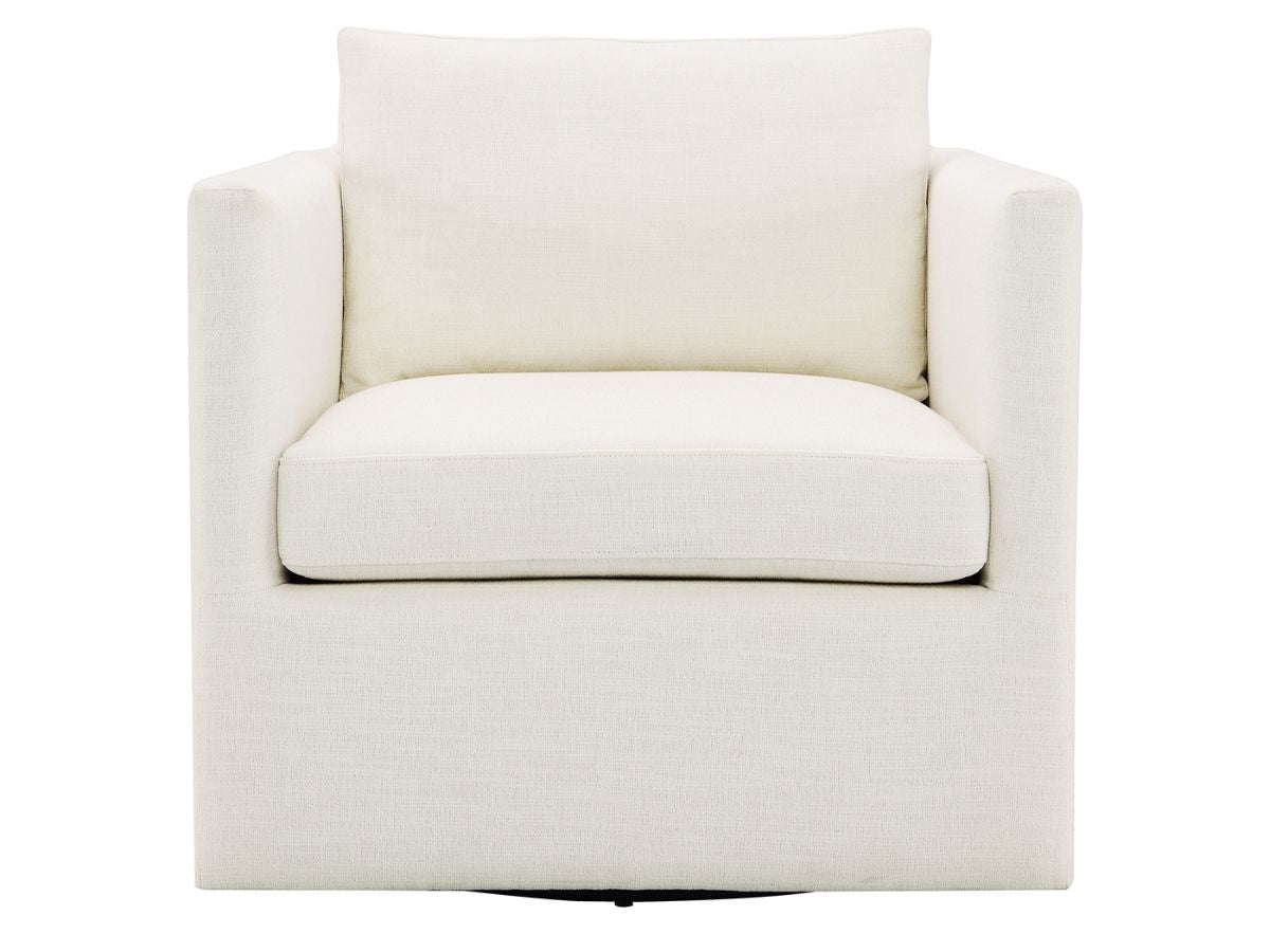 Samson Swivel Chair - Ivory