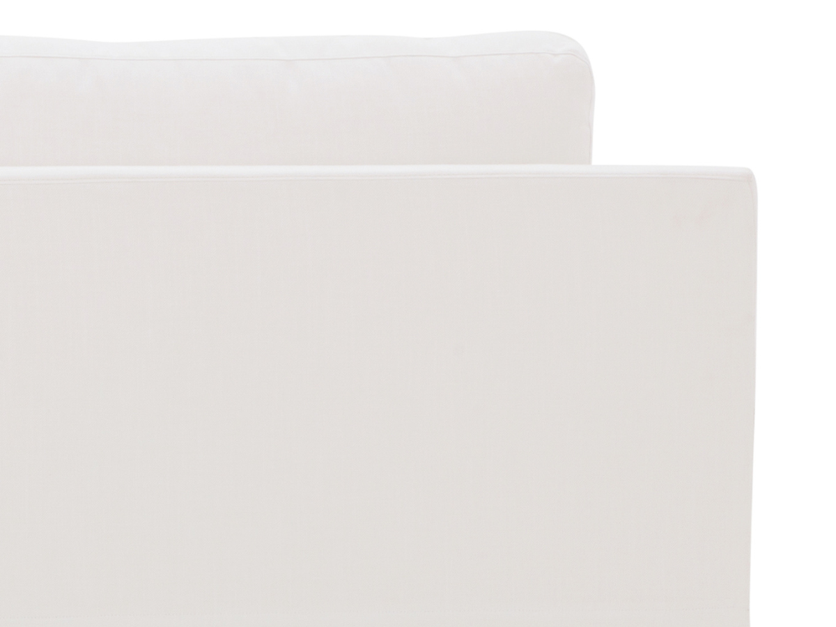 Rosalina Fabric Slipcover Sofa - Ivory