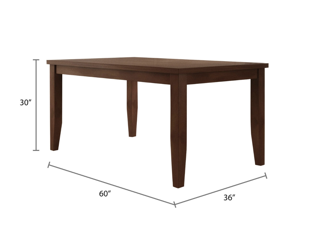 Theodore 8-pc Dining Set with Server - Brown
