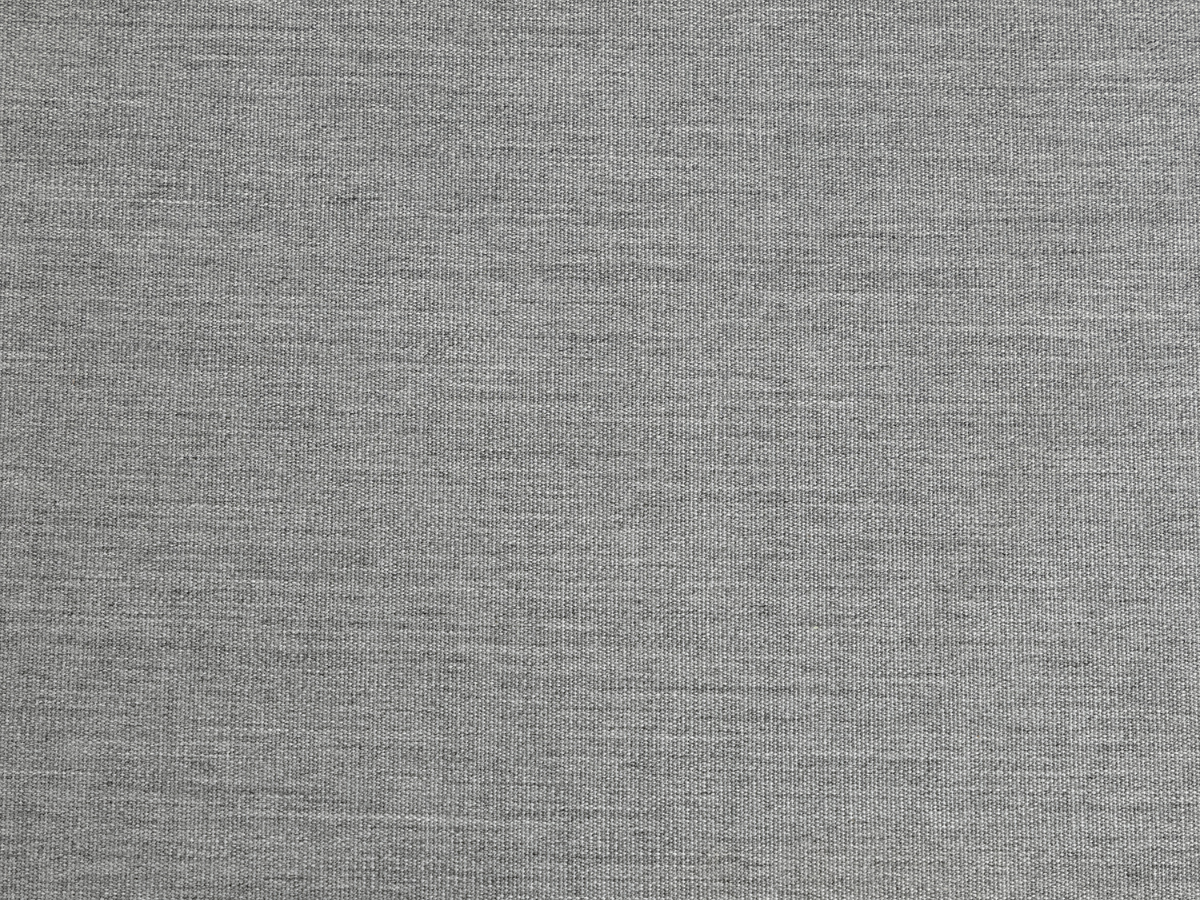 Santino® Outdoor 2-Piece Sectional - Gray Fabric with Teak Frame