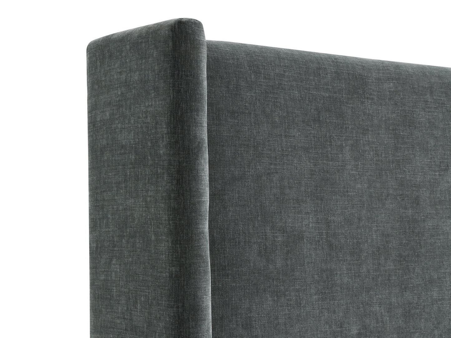 Lennon Upholstered Bed - Charcoal - King