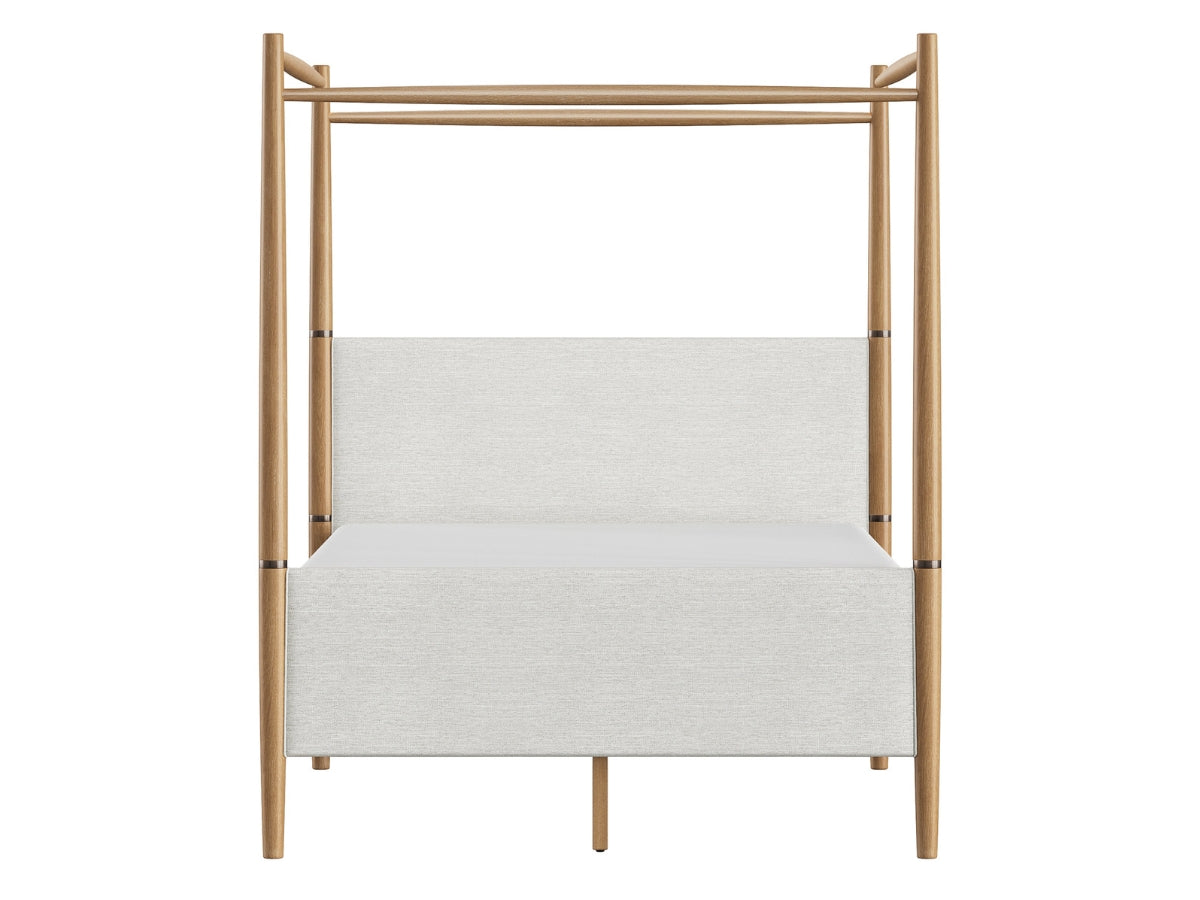 Details by Becki Owens, Charlotte Canopy Bed - Blonde - Queen