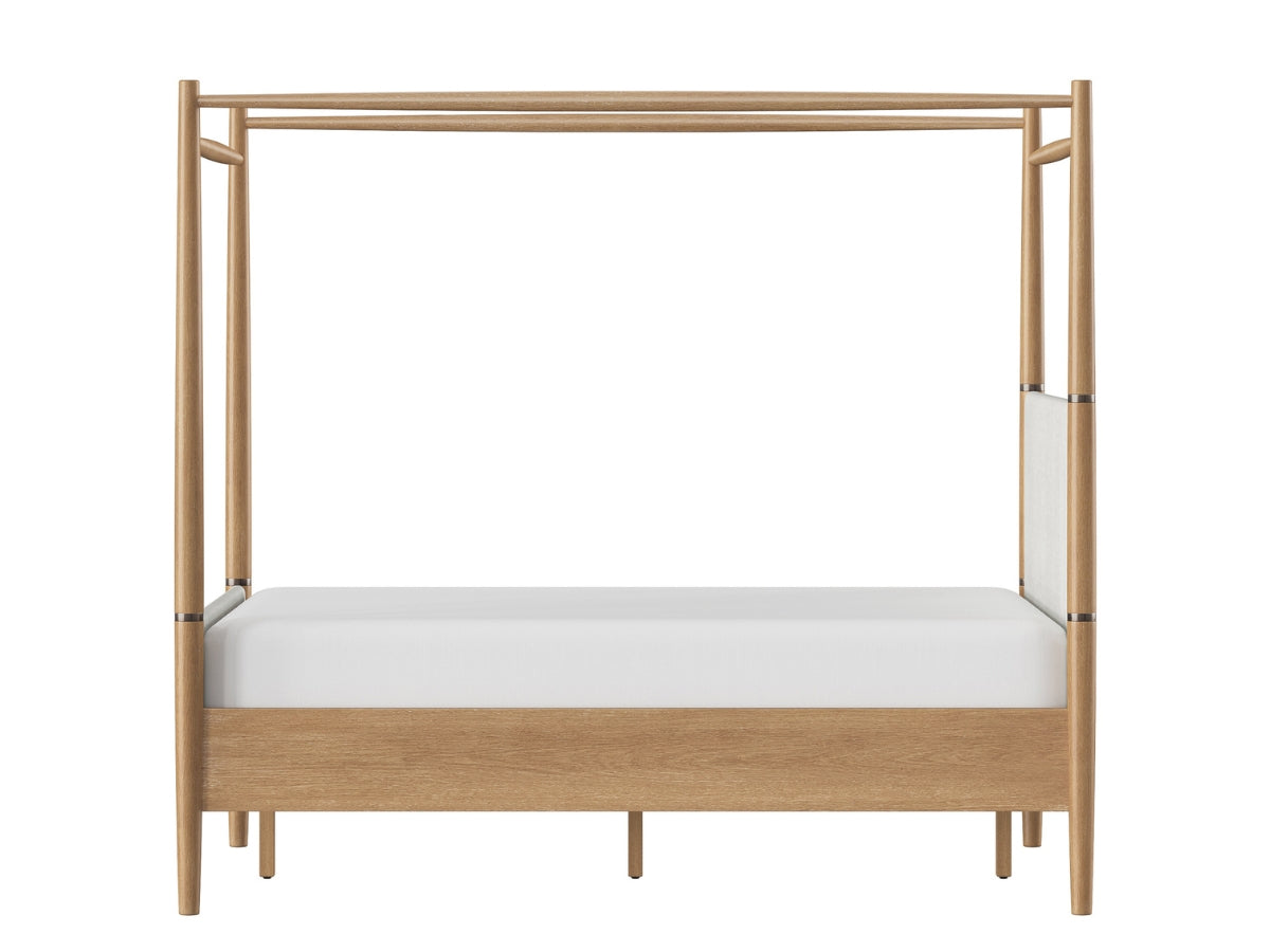 Details by Becki Owens, Charlotte Canopy Bed - Blonde - Queen