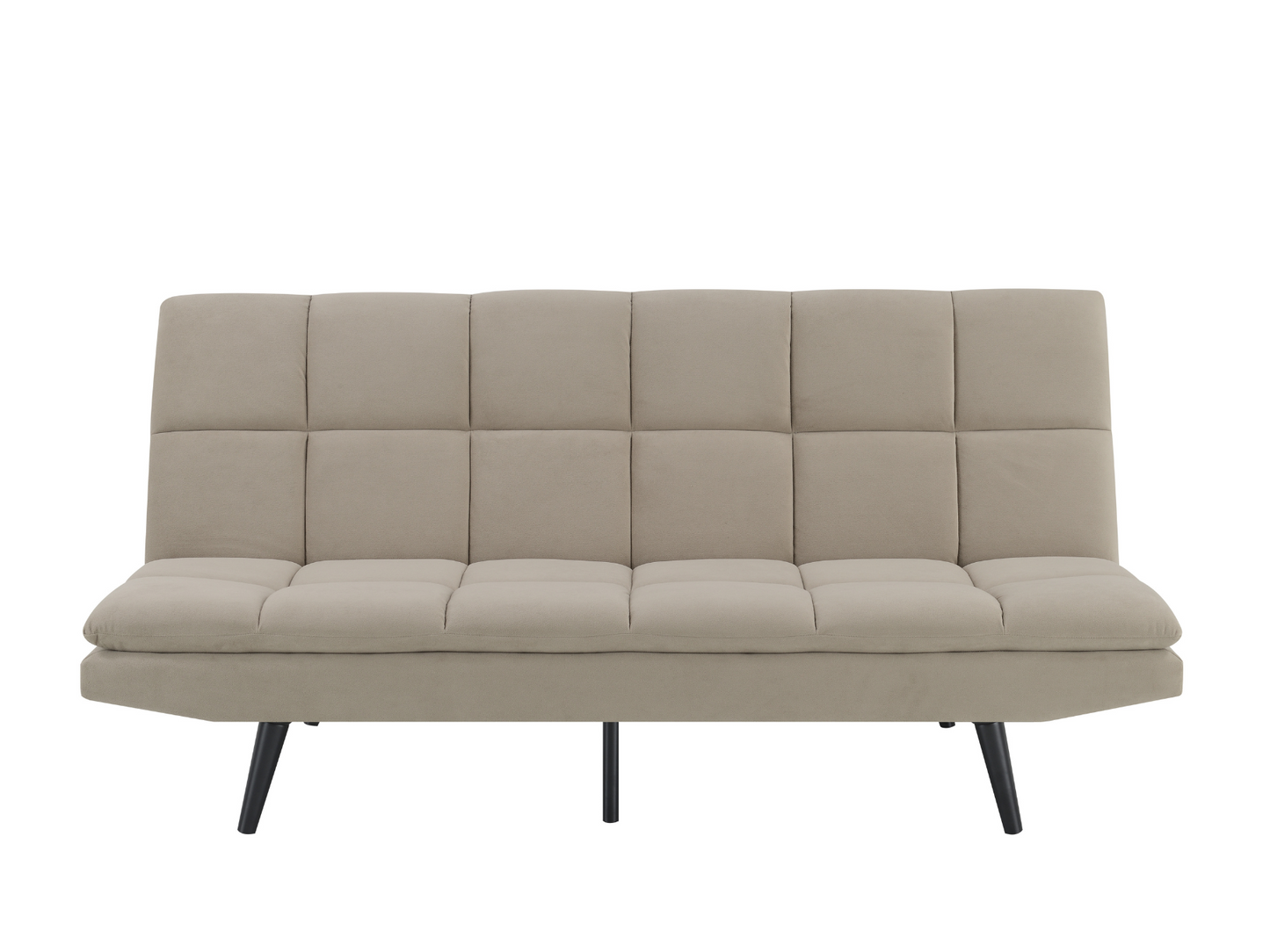 Jaden Convertible Fabric Sofa - Beige