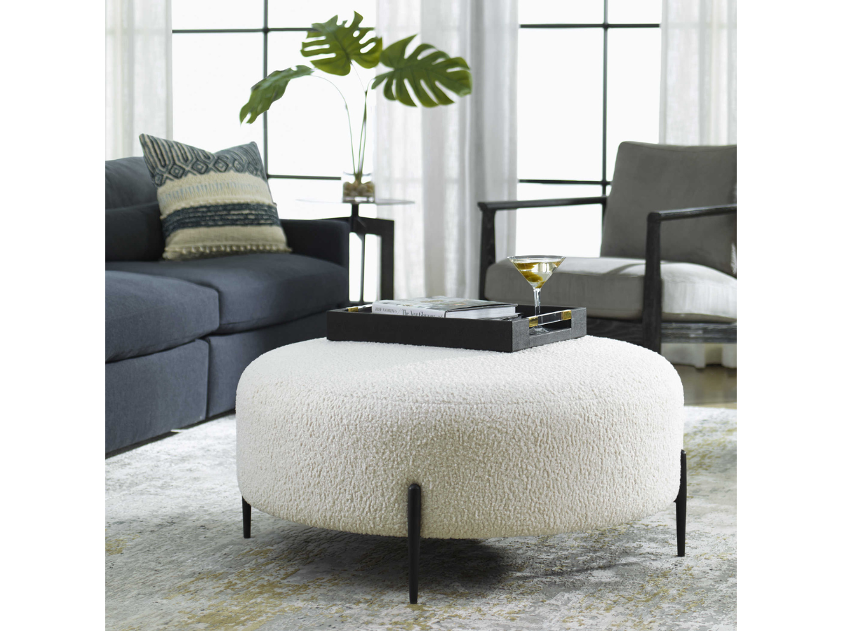 Abbyson Home Alisa Large Ottoman