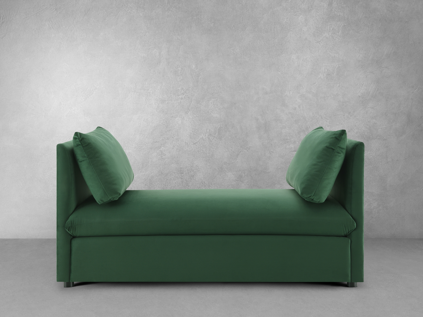 Becca 59" Upholstered Daybed - Green