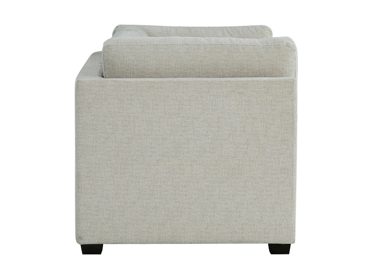Nixon Fabric 6 Piece Modular Sectional Set - Cream