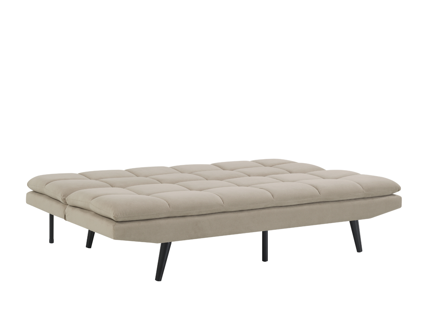 Jaden Convertible Fabric Sofa - Beige