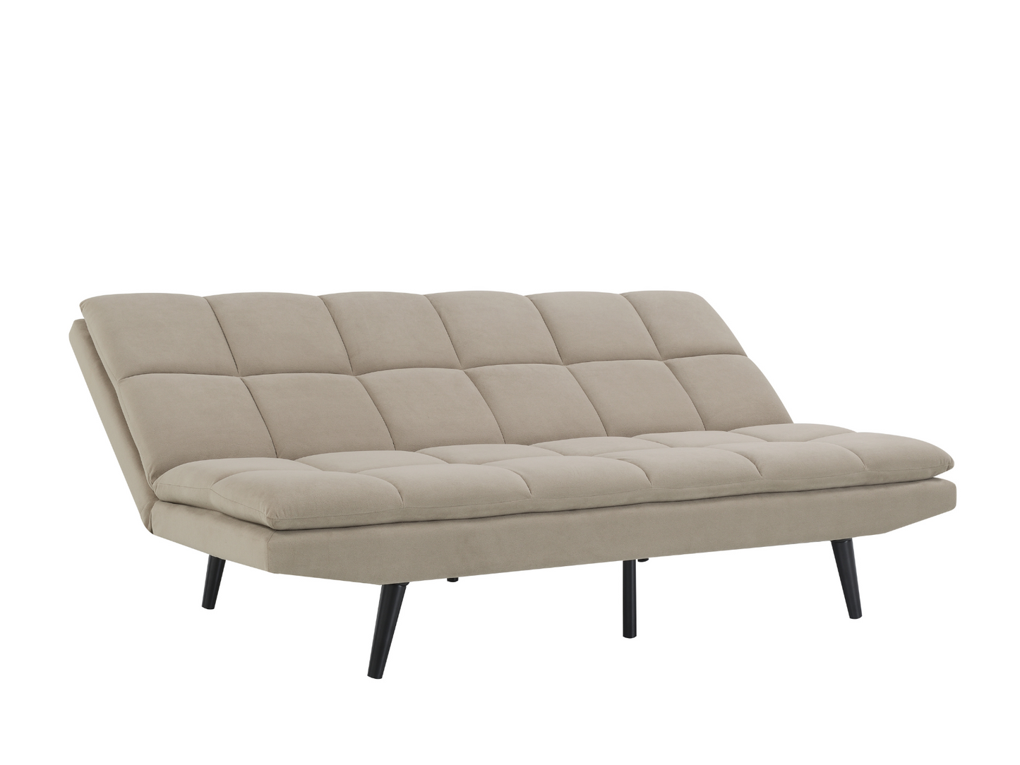 Jaden Convertible Fabric Sofa - Beige