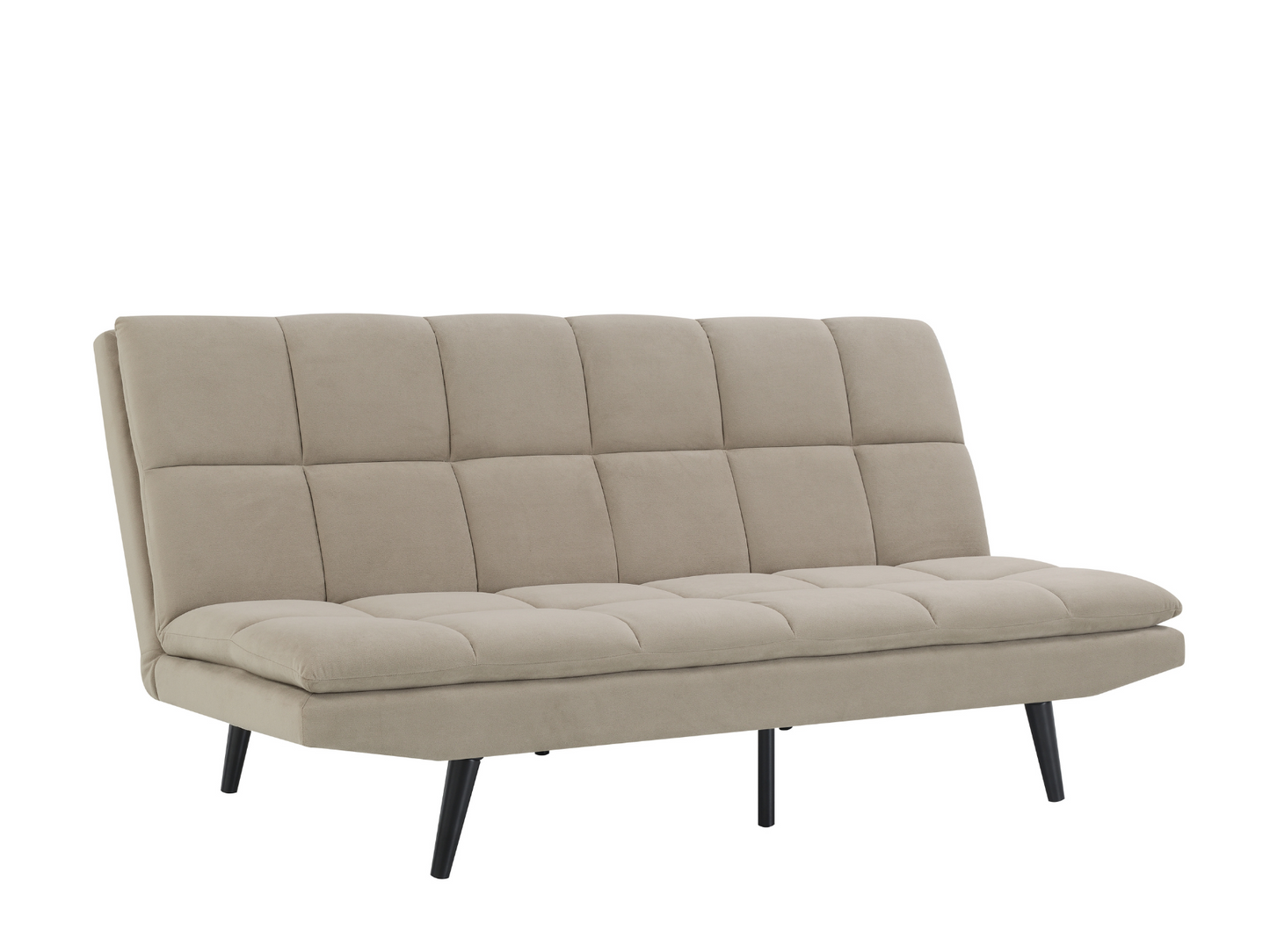 Jaden Convertible Fabric Sofa - Beige