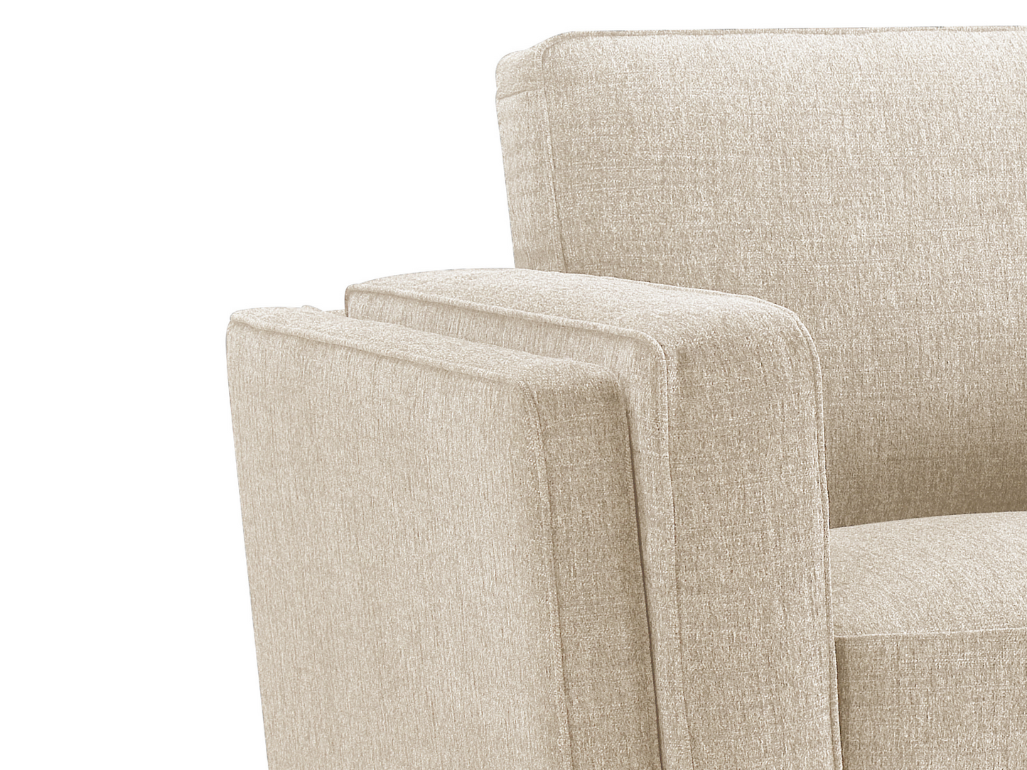 Taverly Fabric Loveseat - Beige