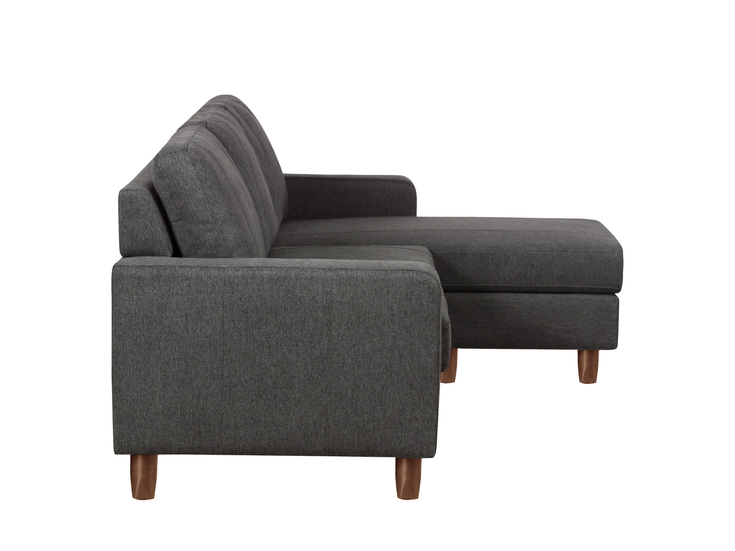 Berkeley Fabric Reversible Sectional - Gray