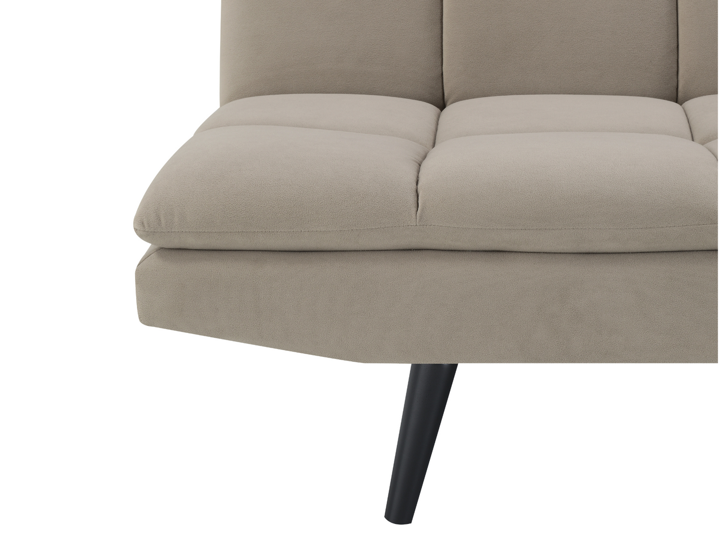 Jaden Convertible Fabric Sofa - Beige