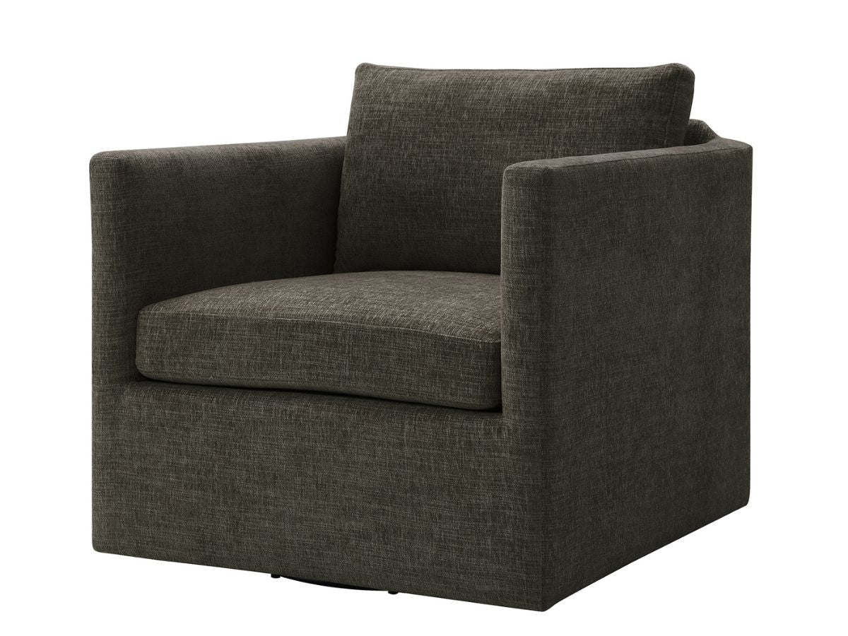 Samson Swivel Chair - Charcoal