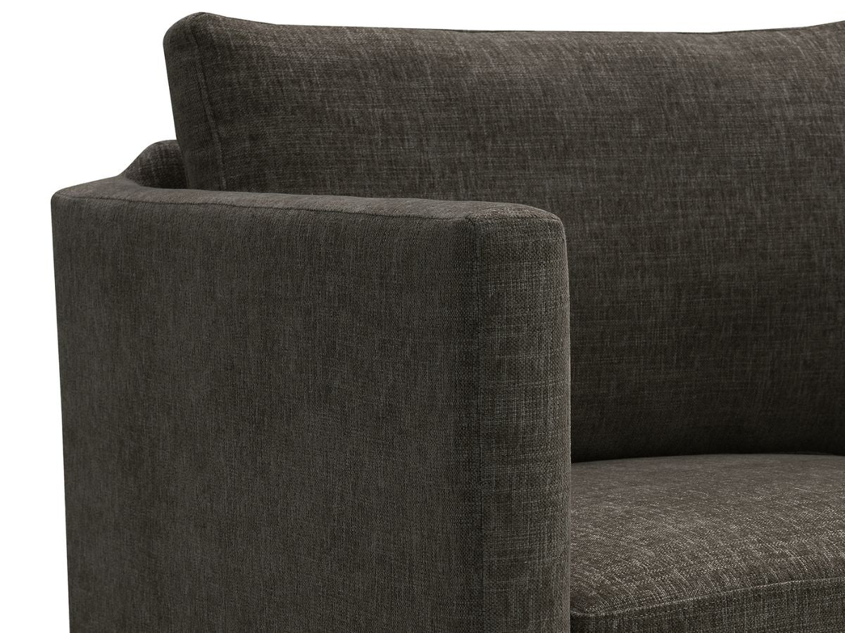 Samson Swivel Chair - Charcoal