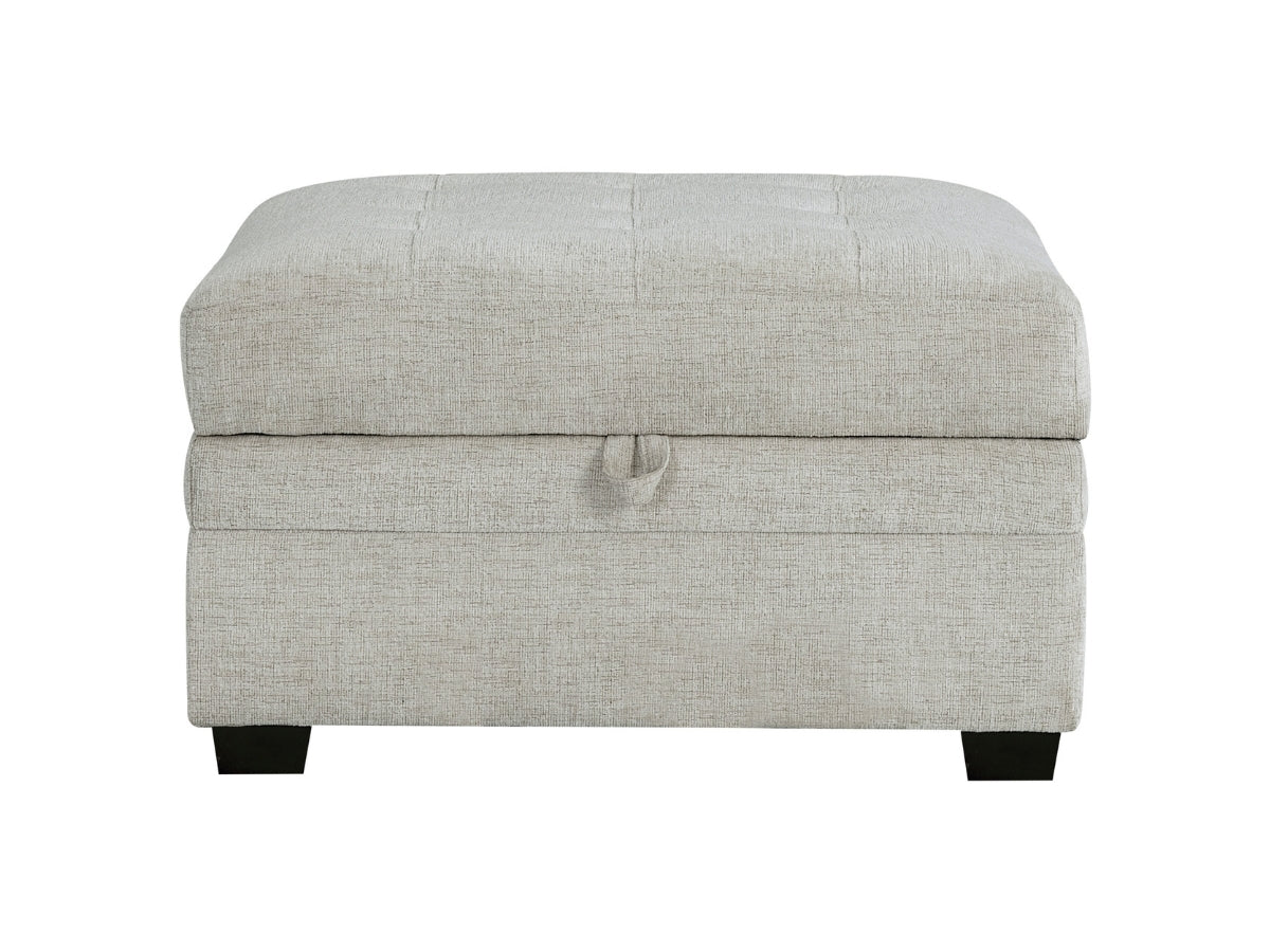 Nixon Fabric 6 Piece Modular Sectional Set - Cream