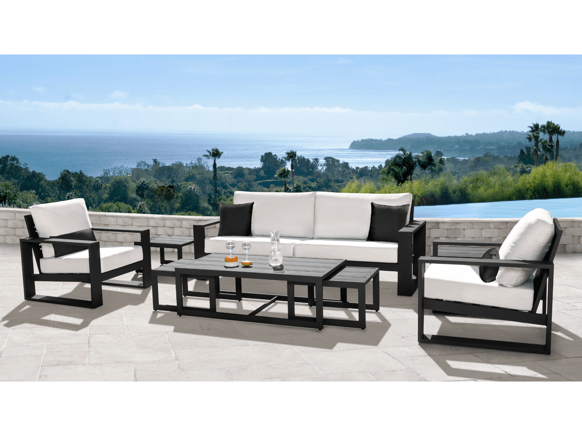 Torren 6-pc Seating Set - White