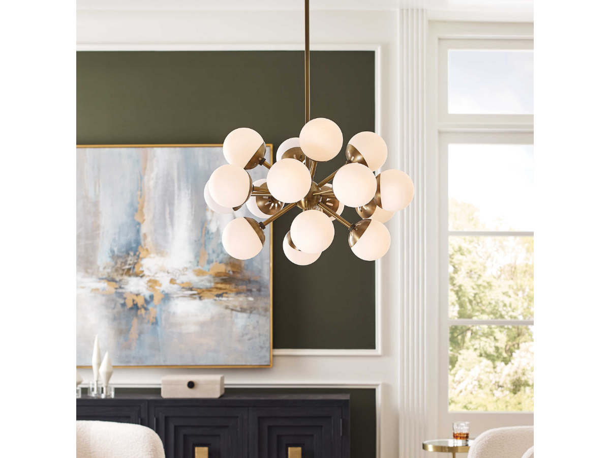 Abbyson Home Domitian 16-Light Chandelier