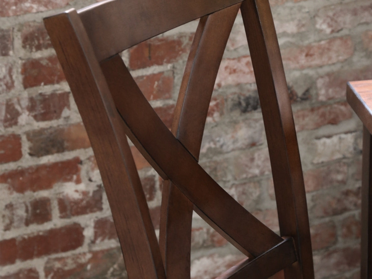 Theodore Counter Dining Chair (Set of 6) - Brown