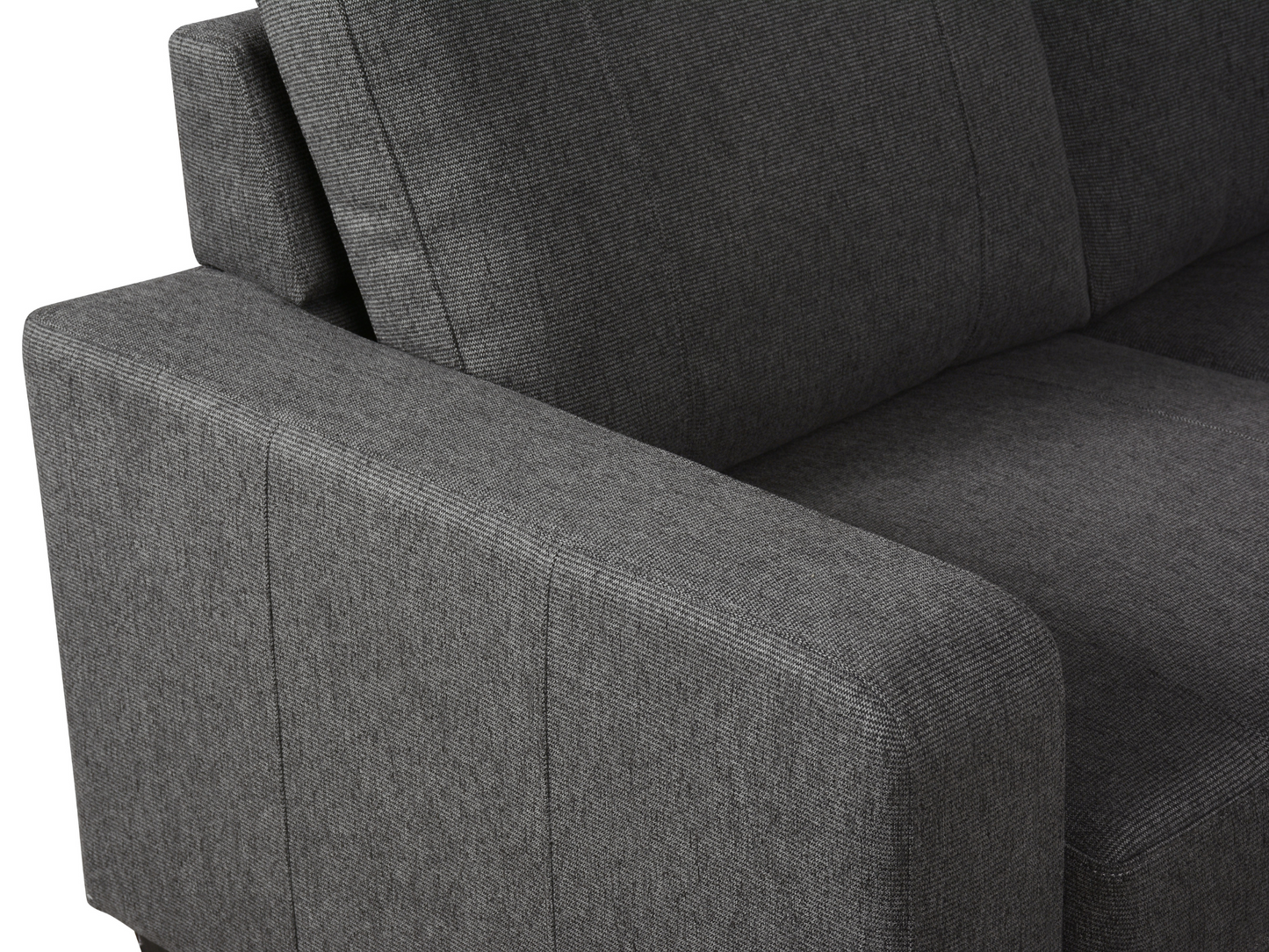 Berkeley Fabric Reversible Sectional - Gray