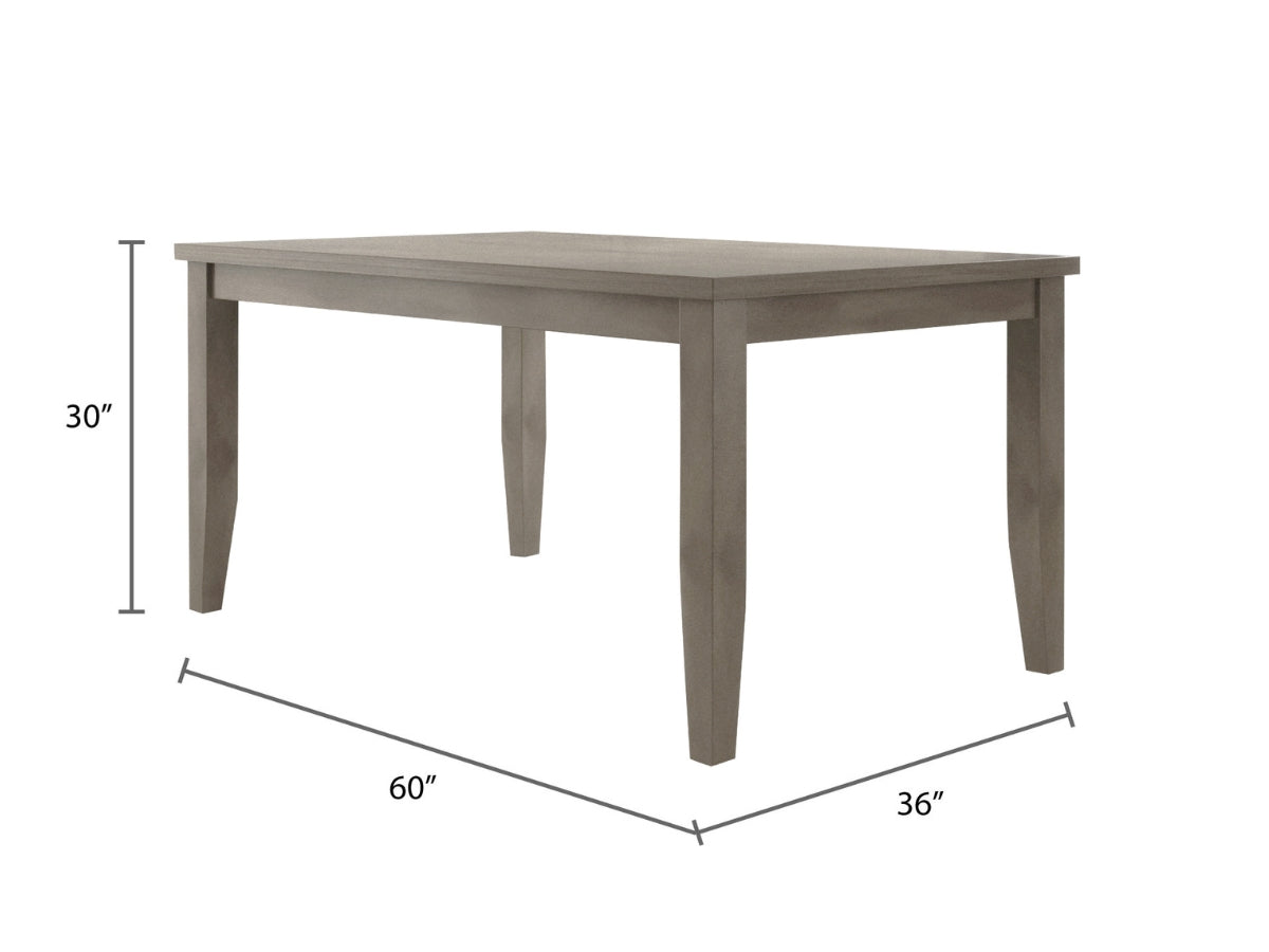 Theodore 8-pc Dining Set with Server - Gray