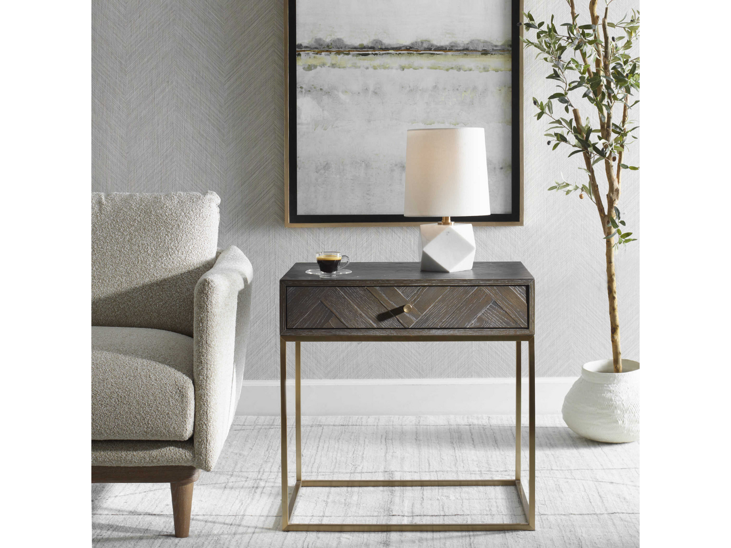 Abbyson Home Cutler Table Lamp