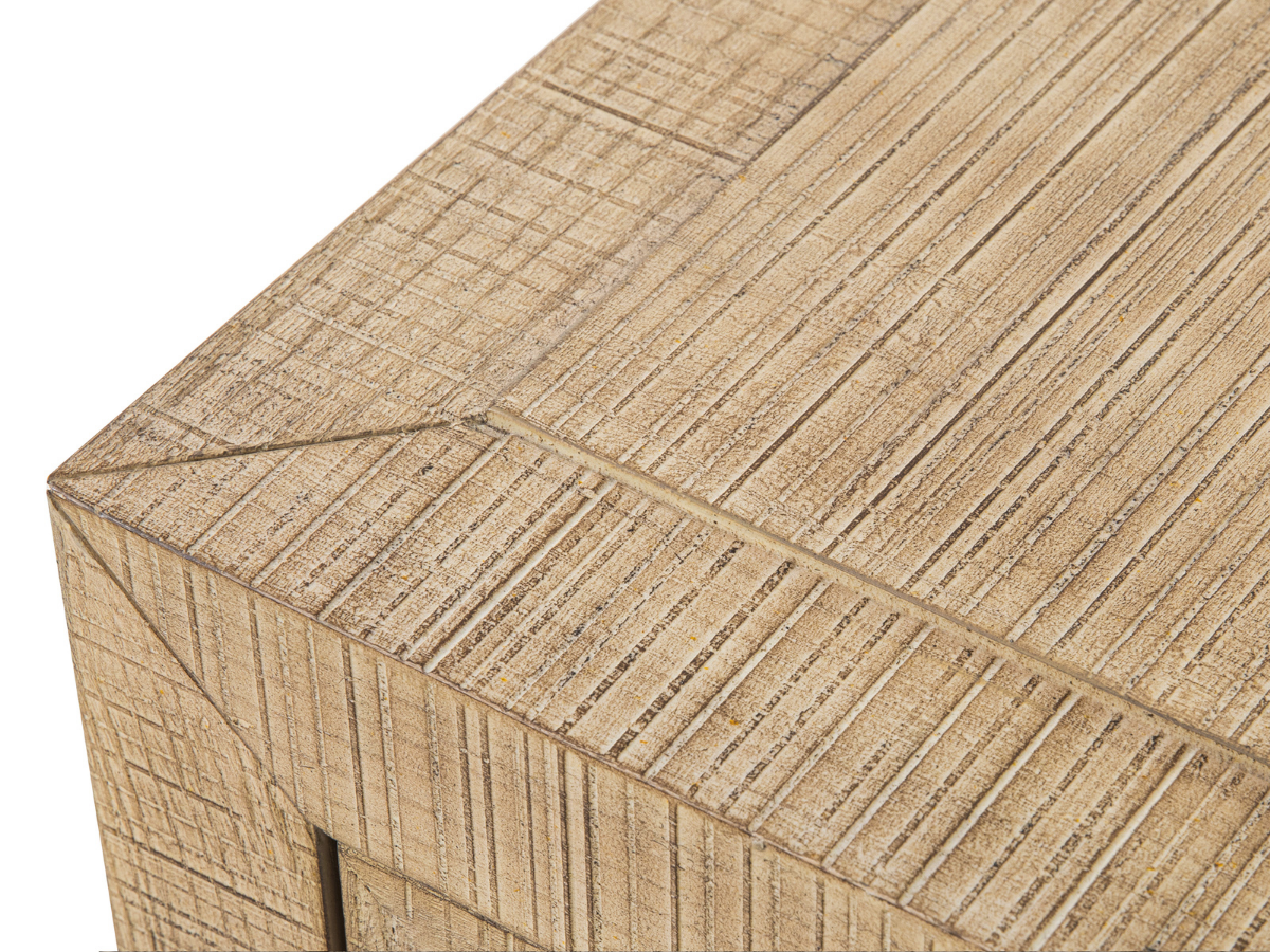 Bacara Modern Classic Wood Brushed 5-Drawer Chest 42' - Natural