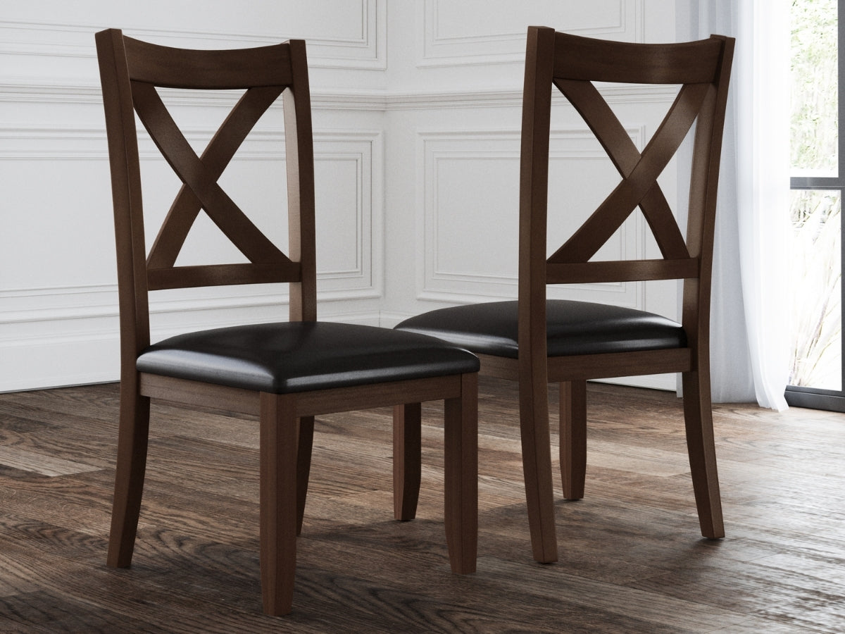 Theodore Counter Dining Chair (Set of 6) - Brown