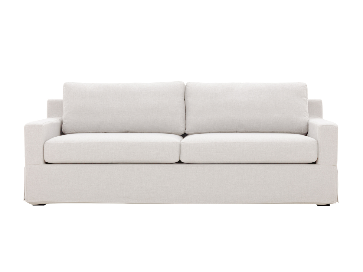 Rosalina Fabric Slipcover Sofa - Ivory
