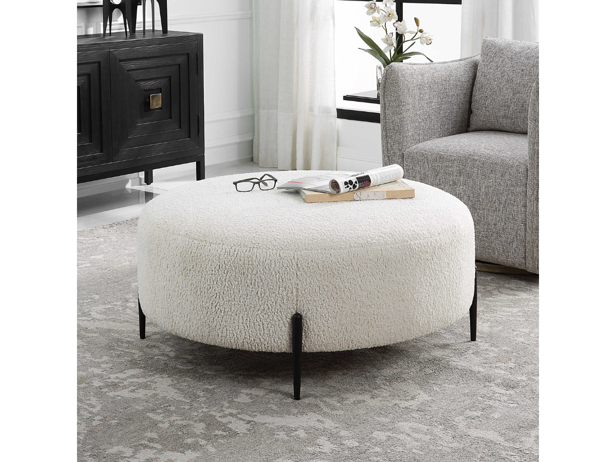 Abbyson Home Alisa Large Ottoman