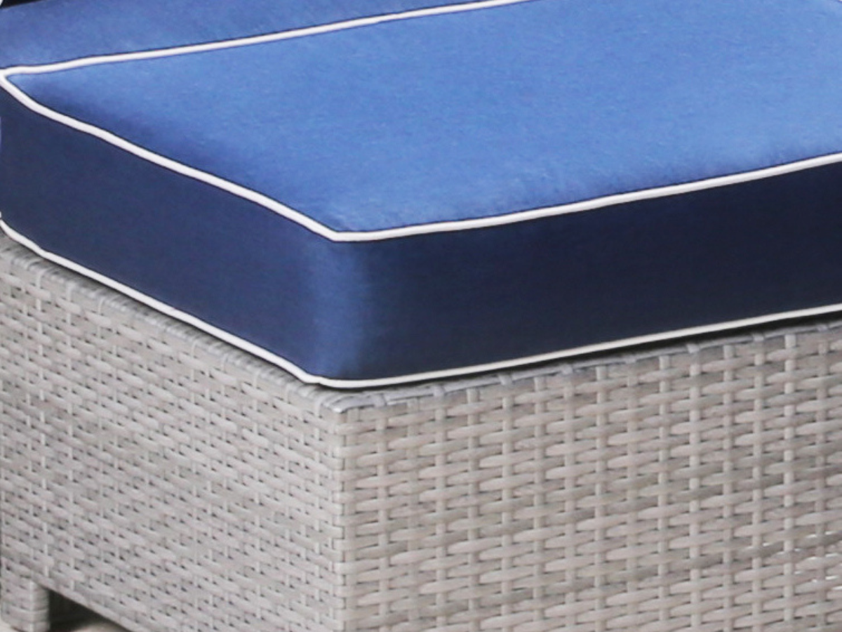 Monaco Ottoman (2-pack) - Blue