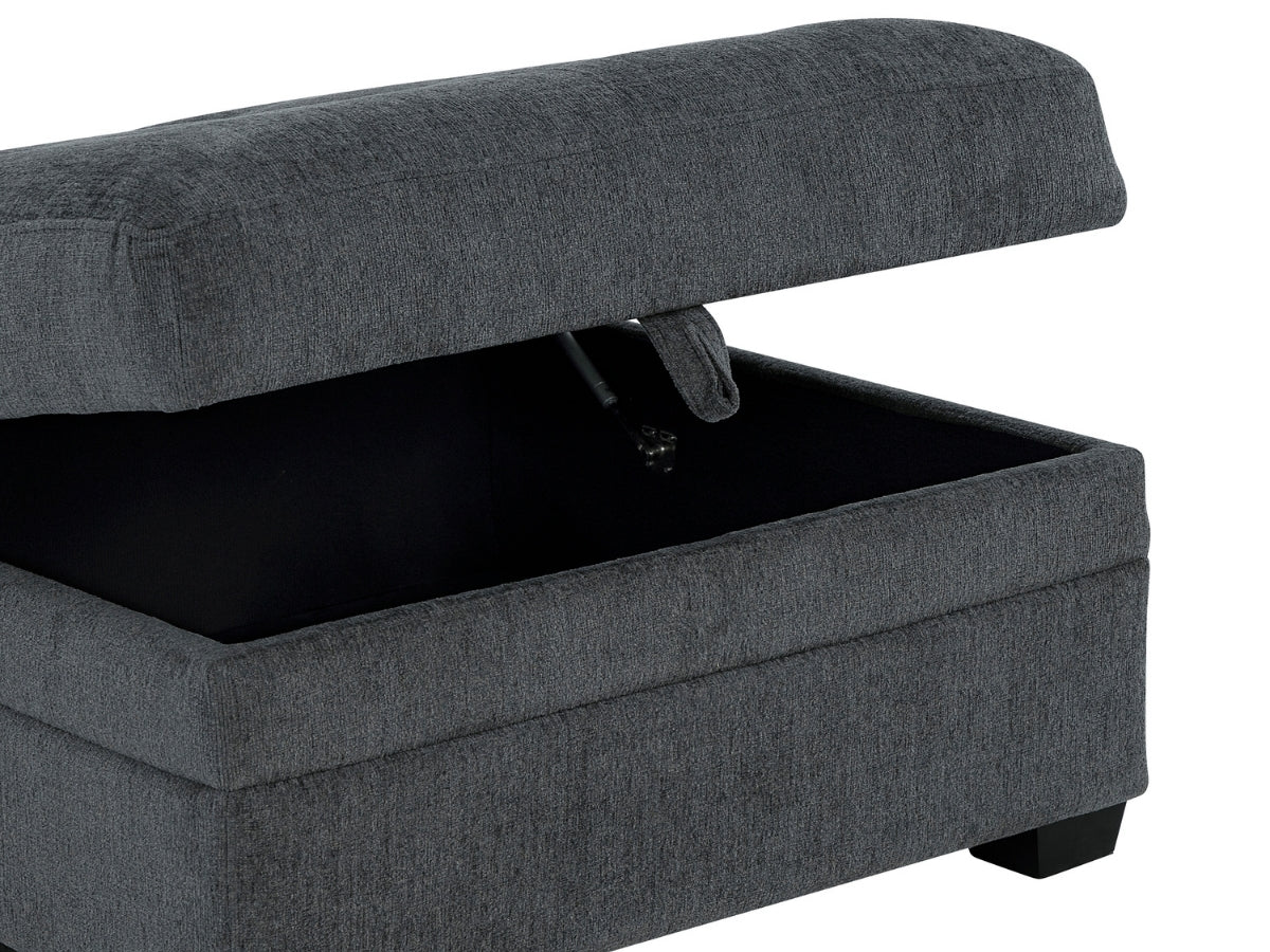 Nixon Fabric 6 Piece Modular Sectional Set - Gray