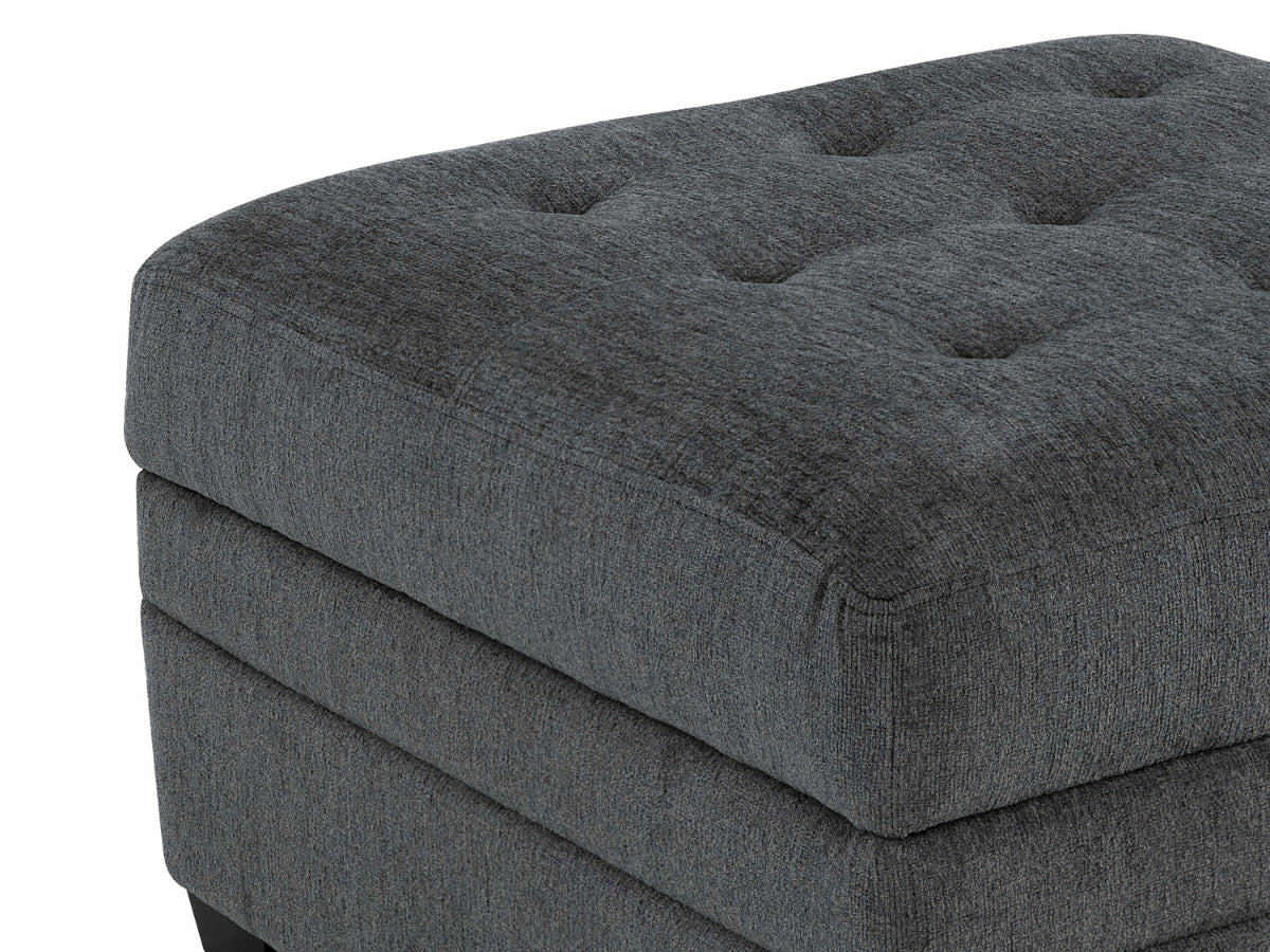 Nixon Fabric 6 Piece Modular Sectional Set - Gray