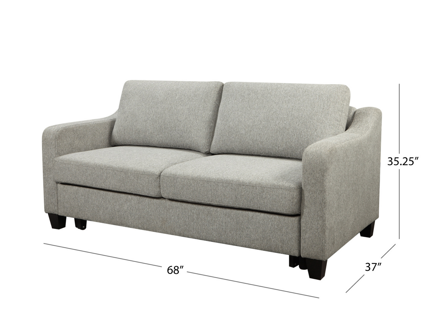 Marley Stain-Resistant Fabric Sleeper Sofa