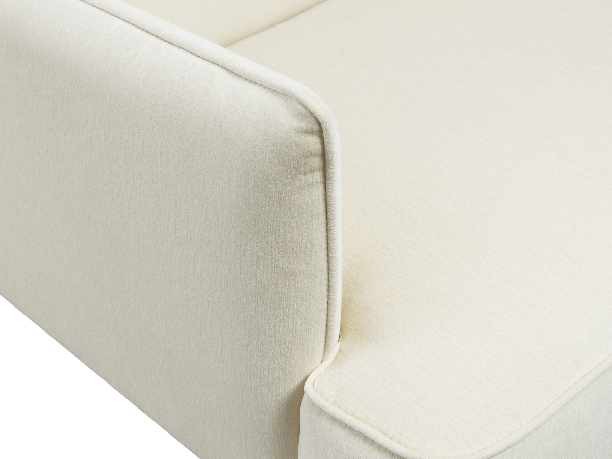 Gatsby Fabric Accent Chair - Ivory