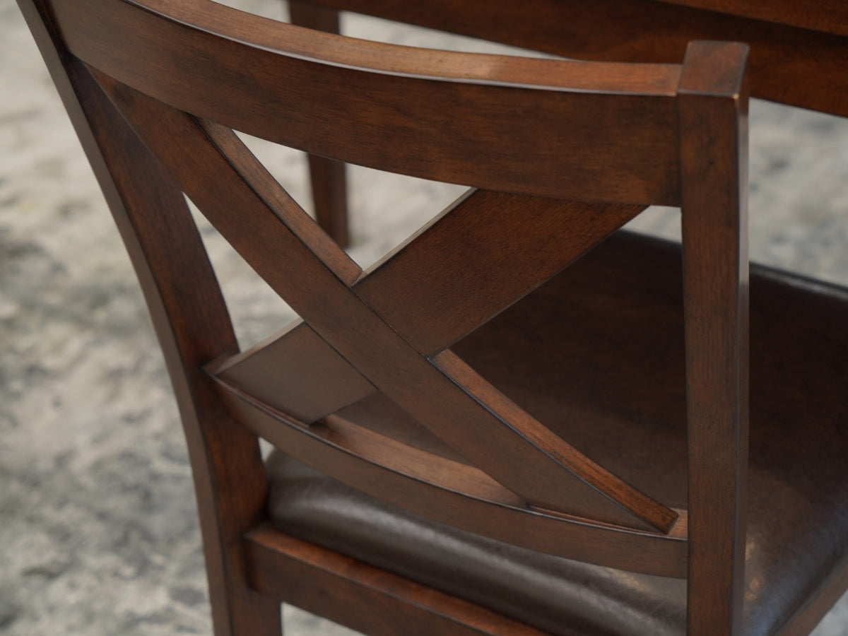 Theodore 7-pc Dining Set - Brown