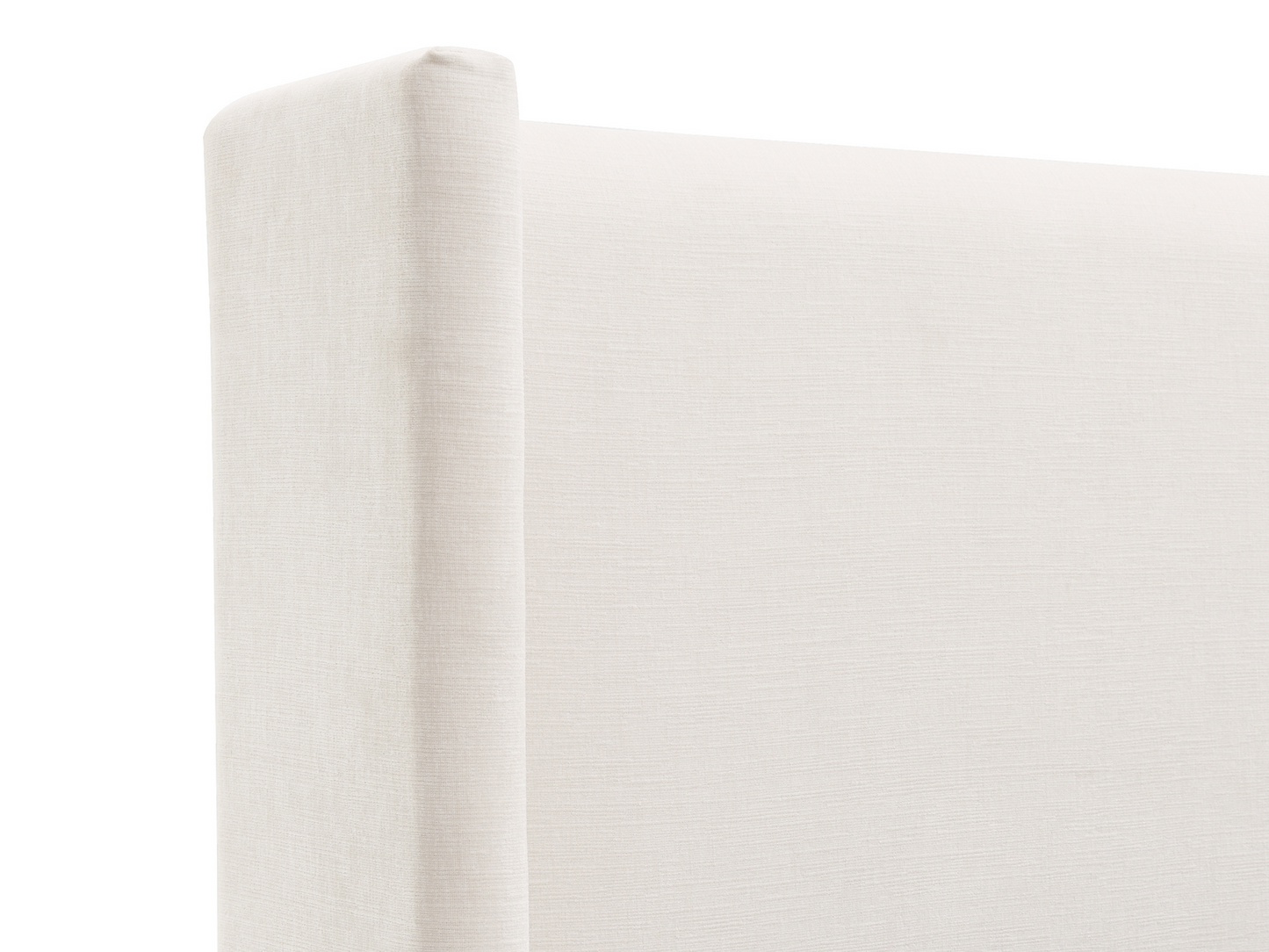 Lennon Upholstered Bed - Ivory - Queen
