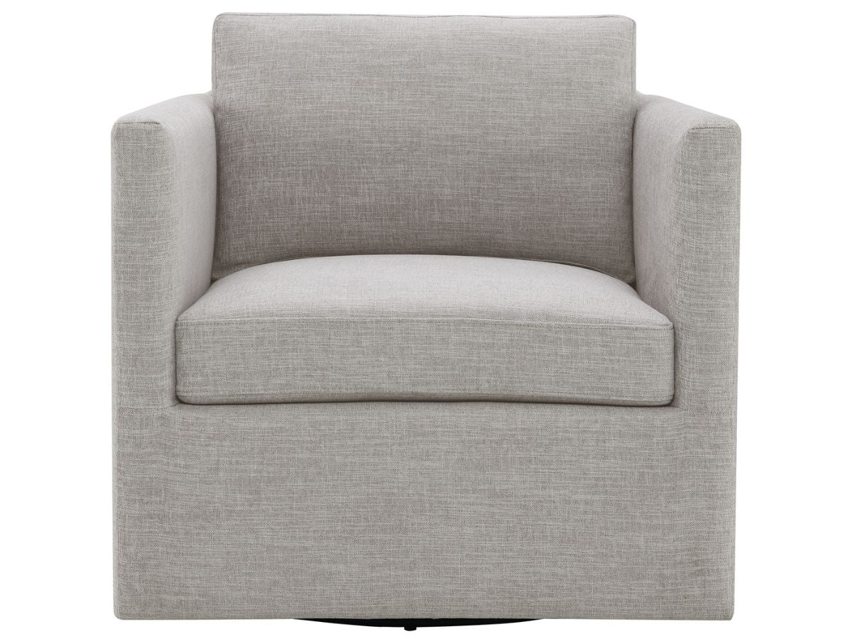 Samson Swivel Chair - Light Gray