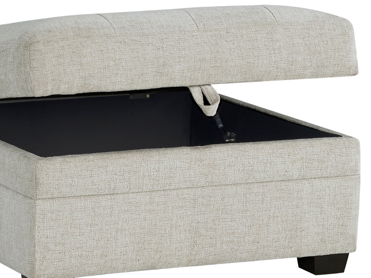 Nixon Fabric 6 Piece Modular Sectional Set - Cream
