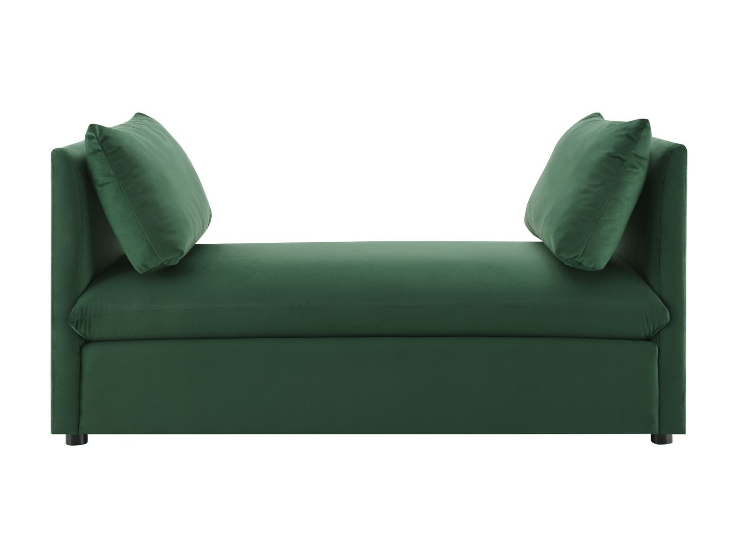 Becca 59" Upholstered Daybed - Green