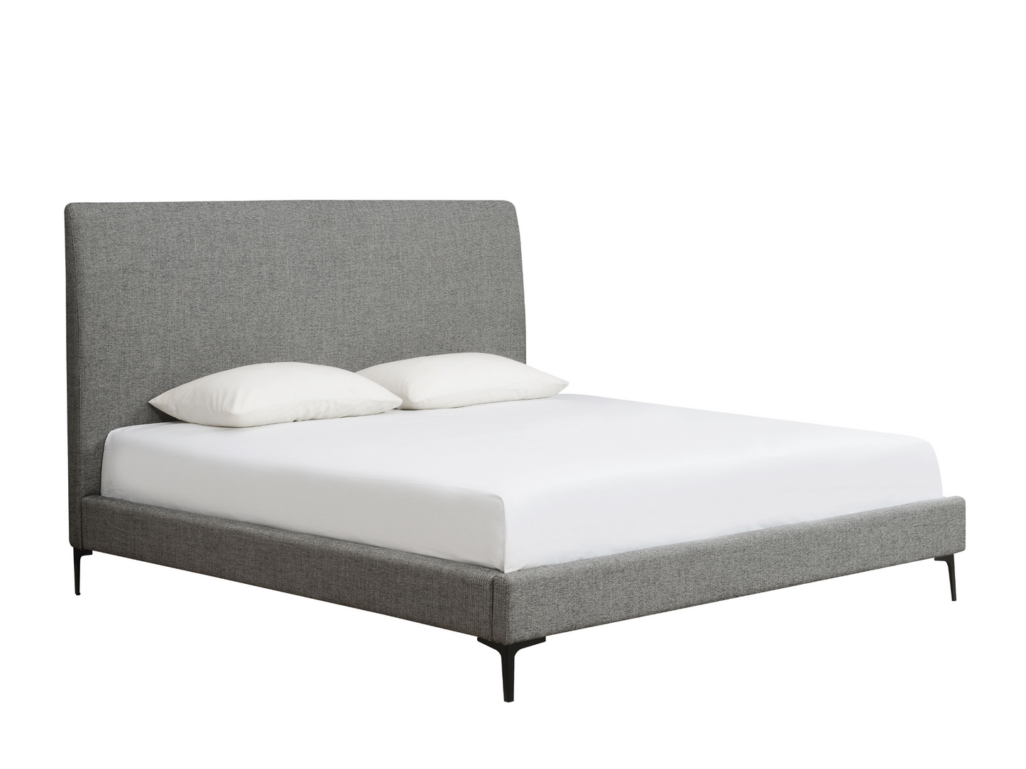 Evella Upholstered Bed - Gray - King