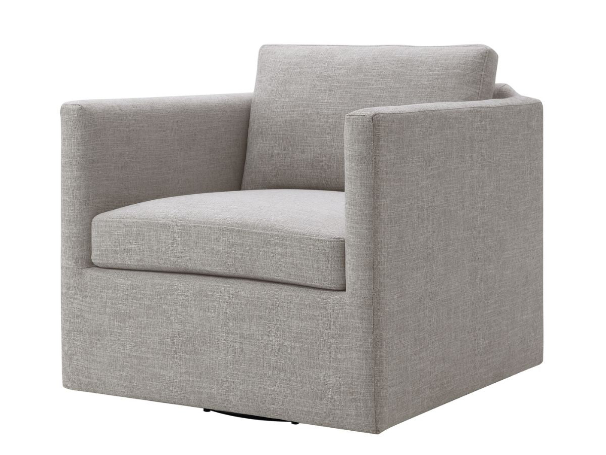 Samson Swivel Chair - Light Gray