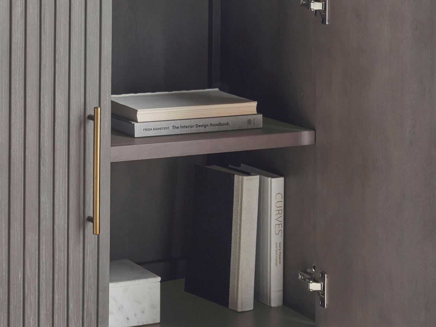 Luna 71" Media Console - Gray